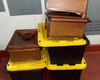 DBB584 Wooden Serving Containers and Storage Boxes