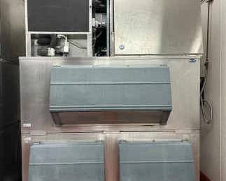DBB575- (2) Hoshizaki Ice Makers And (1) Follett Ice Bin