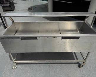 DBB808 Mobile Stainless Steel Buffet Stand