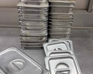 DBB480 Two Sizes Of Stainless Steel Pans