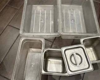 DBB232 Stainless Steel & Plastic Food Storage Containers