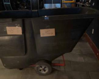 DBB723 Large Industrial Utility Cart/Bin on Wheels