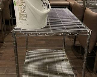 DBB249 - Stainless Steel Wire Shelving With Various Caster Wheels