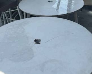 DBB805 Commercial Grade Patio Table And Chairs Set (X2)