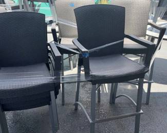 DBB816 Seven Patio Chairs