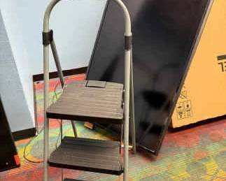 DBB600 Vizio TV and Step Ladder