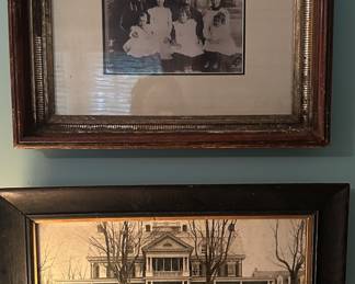 Build an instant family history with several beautifully framed, and antique photographs.