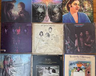 At least 3 Moody Blues albums, JJ Cale, Cat Stevens.