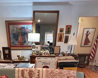 Southwestern and traditional art.