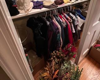Wide range of vintage clothing for girls and women, including some hand loomed pieces.