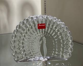 Baccarat Peacock