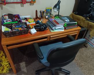 Desk and desk stuff