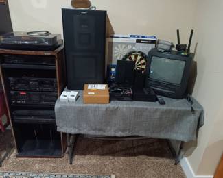 Stereo and tv