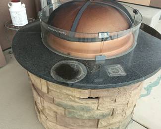 Gas firepit