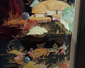 Lacquer detail