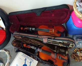 Violins. Viola's? Fiddlesticks.