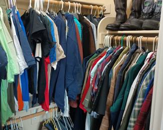 Mens clothes and boots