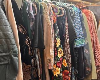 The Owner Dressed to the Nines! Very Nice Name Brand Dresses, Jackets, Skirts, Shoes, Tops, Pants. Most Shoes are 6 to 6.5