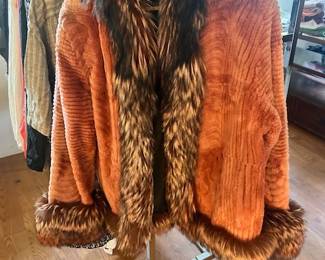 This is a beaver Rabbit Coat