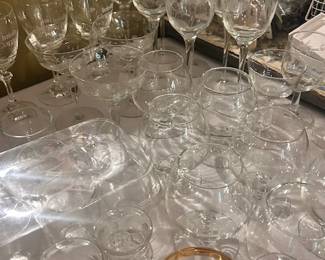 Plenty of Glassware, Barware, Wine Glasses, Cordial Glasses,