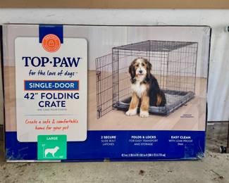 Large dog crate