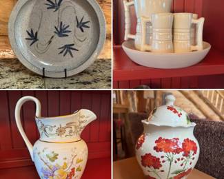 Nice pottery and ceramic pieces