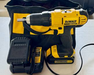 DeWalt battery drill
