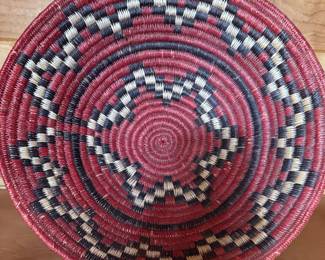 Hand woven large bowl/basket