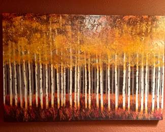Aspen grove wall print