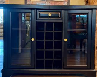 Crosely Furniture wine storage cabinet