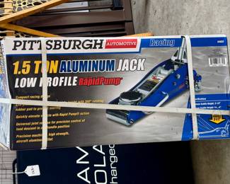 New - low profile aluminum jack