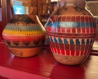 Navajo Pottery - signed
