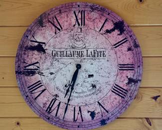 Large round clock