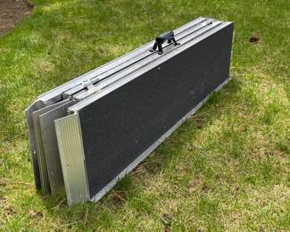 Portable wheelchair ramps