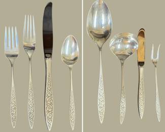 Wallace "Spanish Lace" sterling silver flatware