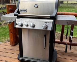Weber gas bbq grill
