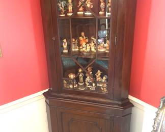 Vintage corner cabinet