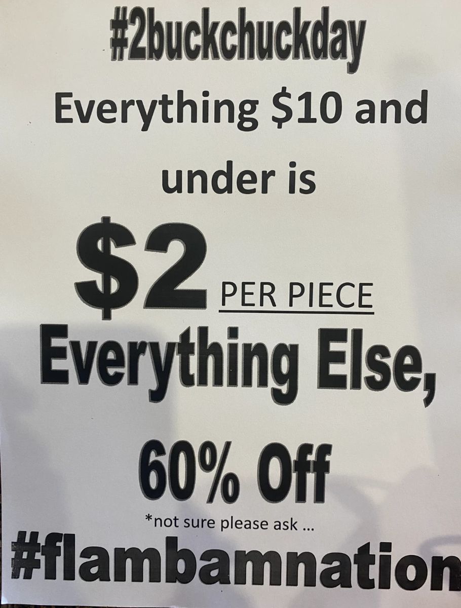 2 buck 60 off