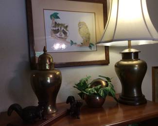 Vintage brass pieces