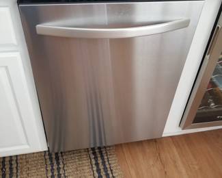 Kenmore dishwasher with stainless steel interior