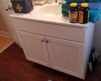Bath vanity detail