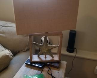 Starfish table lamp