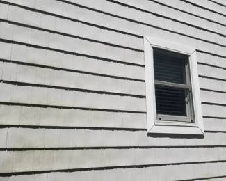 Cedar Impressions siding - gray