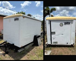 Metro Covered Trailer 6 x 10 ft.