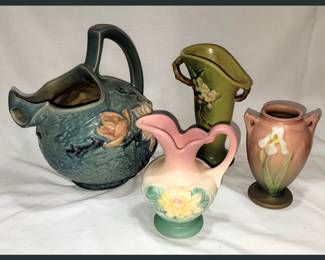 Roseville and Hull Pottery; all in Good Condition