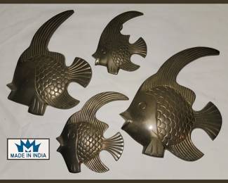 Set of Brass Fish
