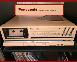 Vintage Panasonic Stereo System