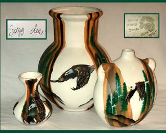 Sagg Dine Signed Pottery