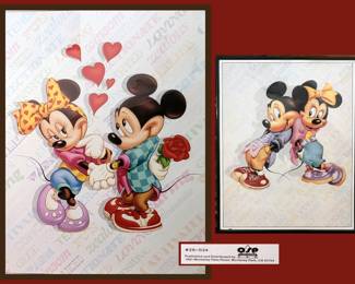 Mickey and Minnie Posters