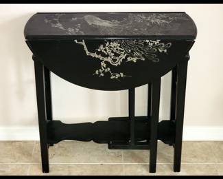 Asian Inspired Gate Leg Table